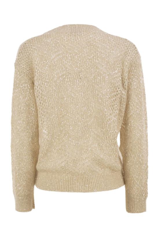 26FW 브루넬로 쿠치넬리 스웨터 MRG562502CEZ53 AVORIO STRACCIATELLA - BRUNELLO CUCINELLI
