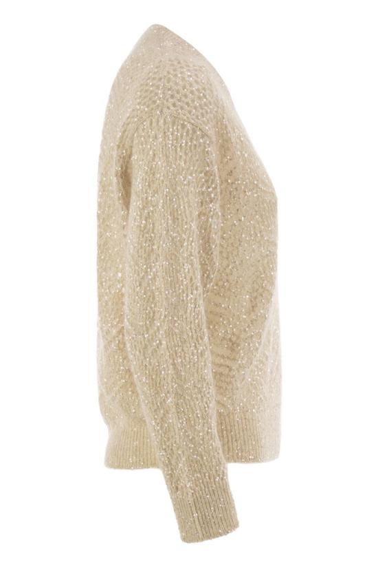 26FW 브루넬로 쿠치넬리 스웨터 MRG562502CEZ53 AVORIO STRACCIATELLA - BRUNELLO CUCINELLI