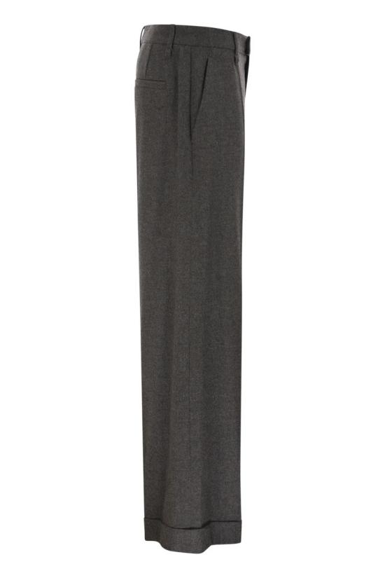 26FW 브루넬로 쿠치넬리 스트레이트 팬츠 MB162P8492C032 GRIGIO MEDIO - BRUNELLO CUCINELLI