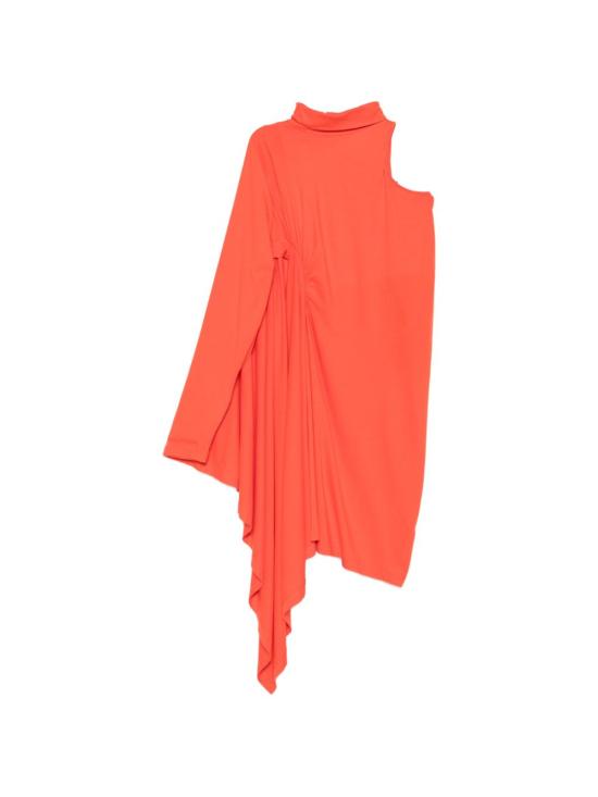 26FW 발렌시아가 미디 원피스 A001IUTUVB23941 SUSET RED