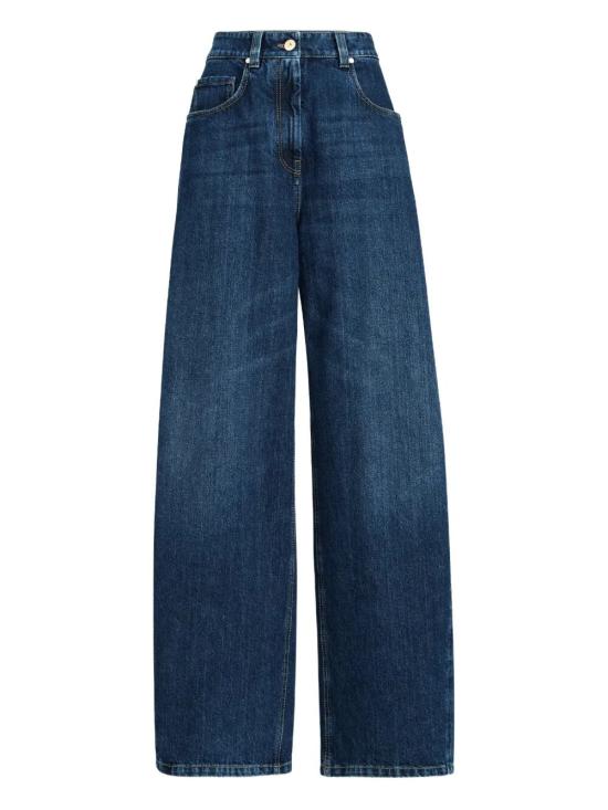 26FW 브루넬로 쿠치넬리 스트레이트 팬츠 MA095P4059C9370 DENIM