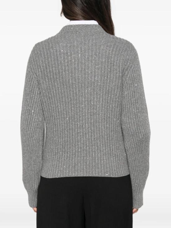 26FW 브루넬로 쿠치넬리 스웨터 MBM753500C502 GRIGIO MEDIO - BRUNELLO CUCINELLI