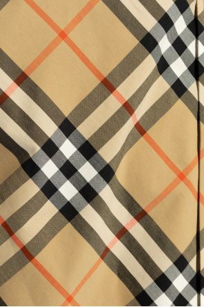  버버리 체크 숏 셔츠 8087637B9368 SAND IP CHECK - BURBERRY