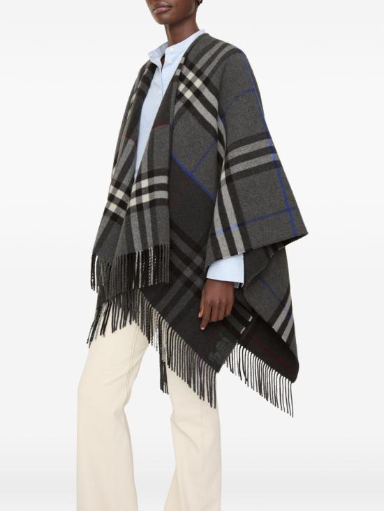 26FW 버버리 케이프 8117679C3384 MARLBORUGH GREY - BURBERRY