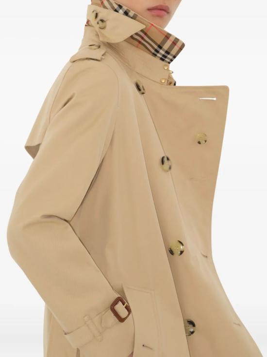 26FW 버버리 미드 렝스 켄싱턴 헤리티지 트렌치 코트 8117243A1366 HONEY - BURBERRY