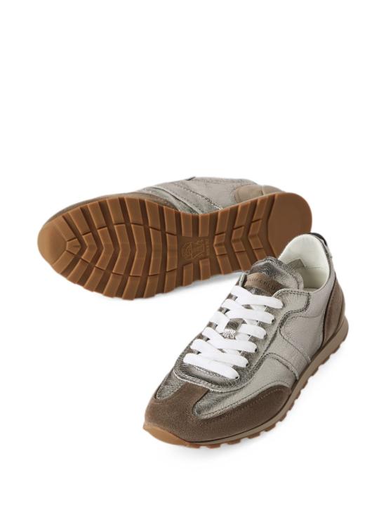 26FW 브루넬로 쿠치넬리 스니커즈 MZFAG3325C8755 TITANIUM - BRUNELLO CUCINELLI