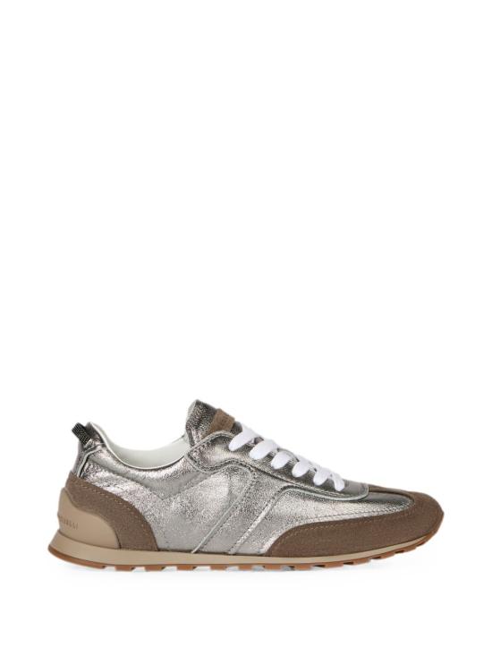 26FW 브루넬로 쿠치넬리 스니커즈 MZFAG3325C8755 TITANIUM
