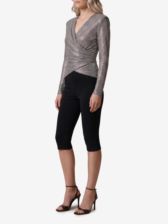 26FW 셀프 포트레이트 긴팔 티셔츠 AW26154T GR GREY - SELF PORTRAIT