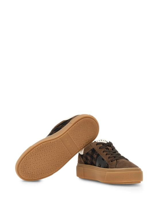 26FW 호간 스니커즈 HXW7050GB0BVI5 0R2F BROWN - HOGAN