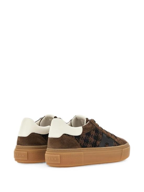 26FW 호간 스니커즈 HXW7050GB0BVI5 0R2F BROWN - HOGAN