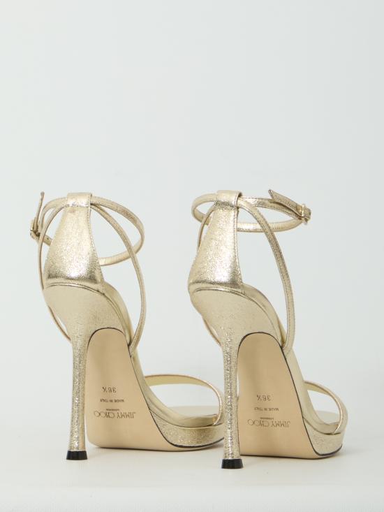 26FW 지미추 샌들 MOZA120DXB PLATINUM SILVER - JIMMY CHOO