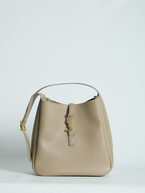 26FW 생로랑 LE 5 A 7 서플 그레인드 레더 스몰백 850533AAAUQ 1346 BEIGE