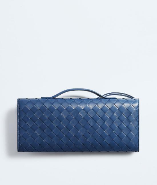 26FW 보테가베네타 안디아모 클러치 741511VCPP3 4020 BLUE - BOTTEGA VENETA