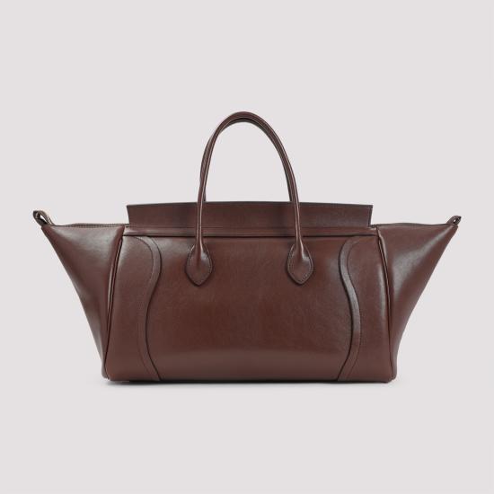 26FW 셀린느 미디움 뉴 러기지 서플 샤이니 램스킨 L100E3GW2 28BK BROWN - CELINE