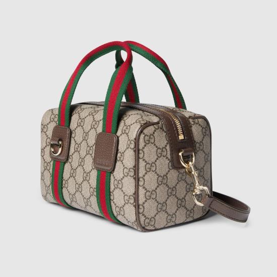 26FW 구찌 미니 GG 더플백 859975FACHL 8844 BEIGE - GUCCI