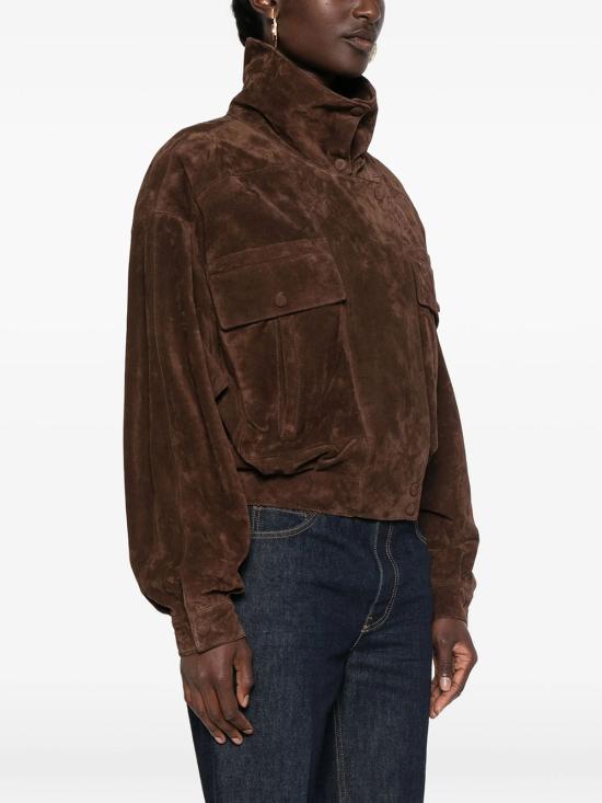 26FW 생로랑 자켓 785562YC2AY 2372 BROWN - SAINT LAURENT