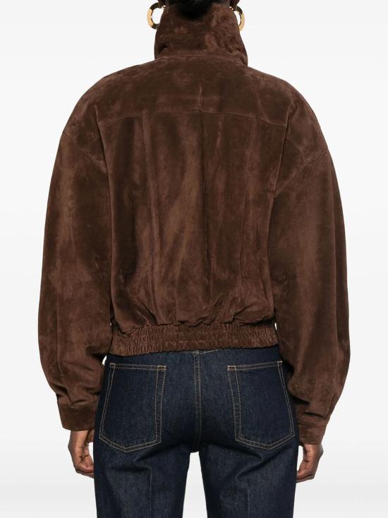 26FW 생로랑 자켓 785562YC2AY 2372 BROWN - SAINT LAURENT