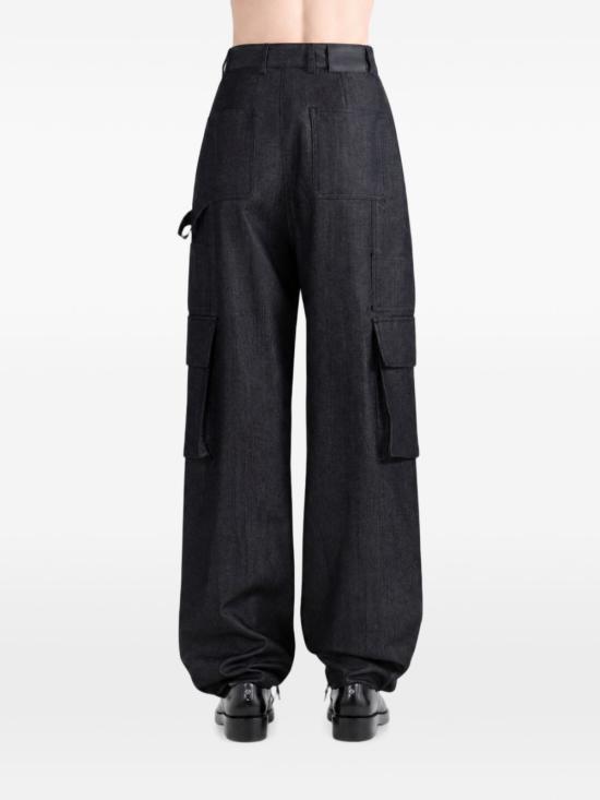 26FW 발렌시아가 유틸리티 울 카고 팬츠 A002ADTUT44 4100 BLUE - BALENCIAGA