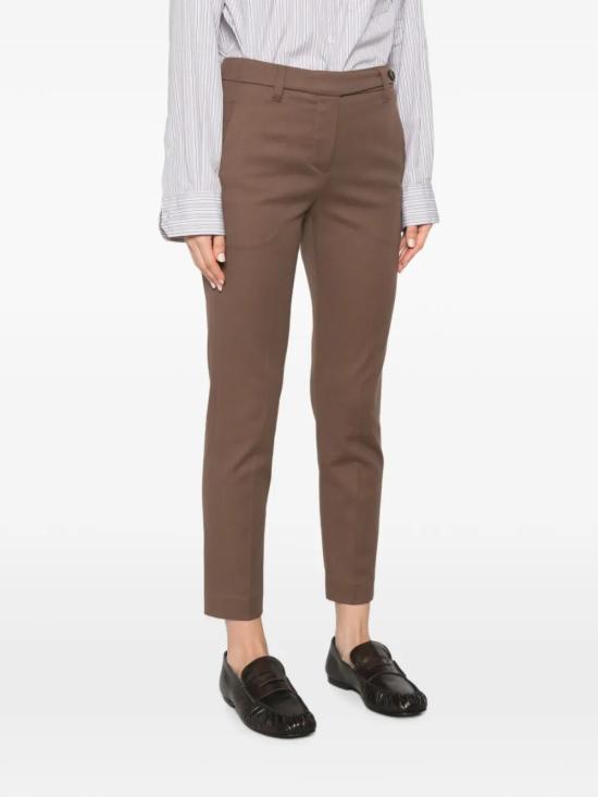 26FW 브루넬로 쿠치넬리 스트레이트 팬츠 MA126P8703 C9812 BROWN - BRUNELLO CUCINELLI