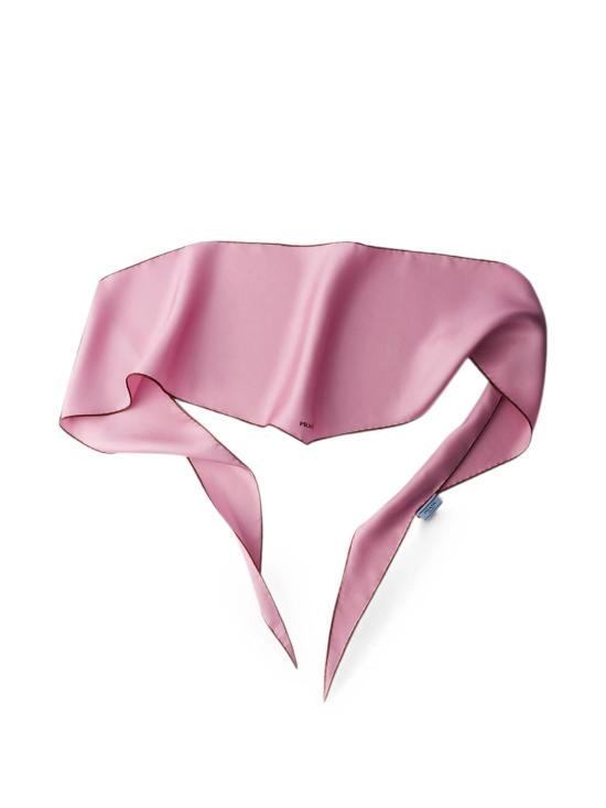 26FW 프라다 프린티드 트윌 스카프 1FF0732HH9 F0BQT PINK PURPLE - PRADA