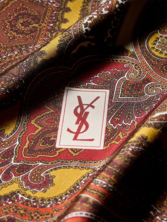 26FW 생로랑 머플러/스카프 A001L93Y001 6288 RED - SAINT LAURENT