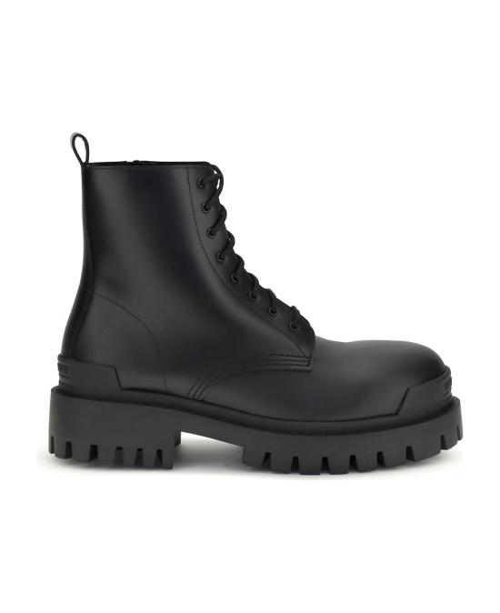 26FW 발렌시아가 스트라이크 집 레더 부츠 844967WA960 1000 BLACK