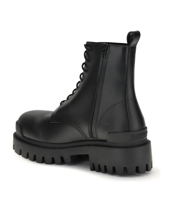 26FW 발렌시아가 스트라이크 집 레더 부츠 844967WA960 1000 BLACK - BALENCIAGA