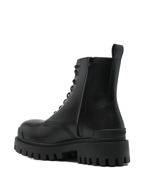 26FW 발렌시아가 스트라이크 집 레더 부츠 844967WA960 1000 BLACK - BALENCIAGA