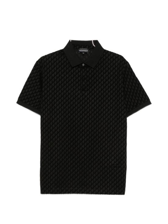 26FW 엠포리오 아르마니 반팔 티셔츠 EM007339AF10017FC375 BLACK
