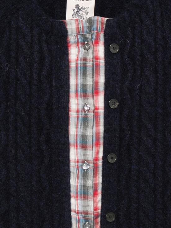 26FW 세미쿠튀르 스웨터 Y6WF01K68CK NAVY - SEMI-COUTURE