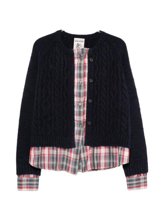 26FW 세미쿠튀르 스웨터 Y6WF01K68CK NAVY