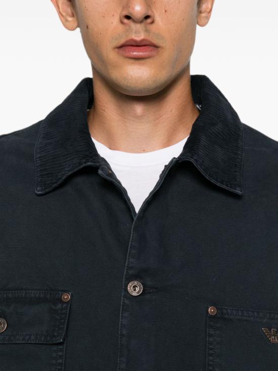 26FW 엠포리오 아르마니 자켓 EM006501AF27763UB118 NAVY - EMPORIO ARMANI