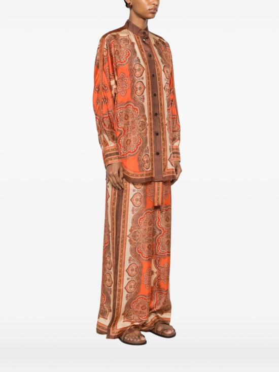 26FW 짐머만 블라우스 1499TSS263TAPA ORANGE - ZIMMERMANN