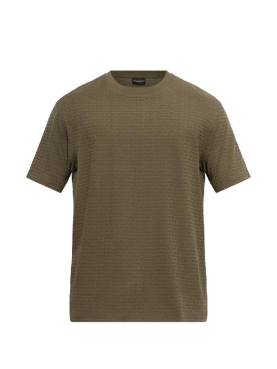 26FW 엠포리오 아르마니 반팔 티셔츠 EM004594AF10762F7198 GREEN