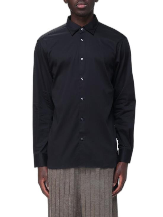 26FW 엠포리오 아르마니 긴팔 셔츠 EM005123AF23800UC001 BLACK