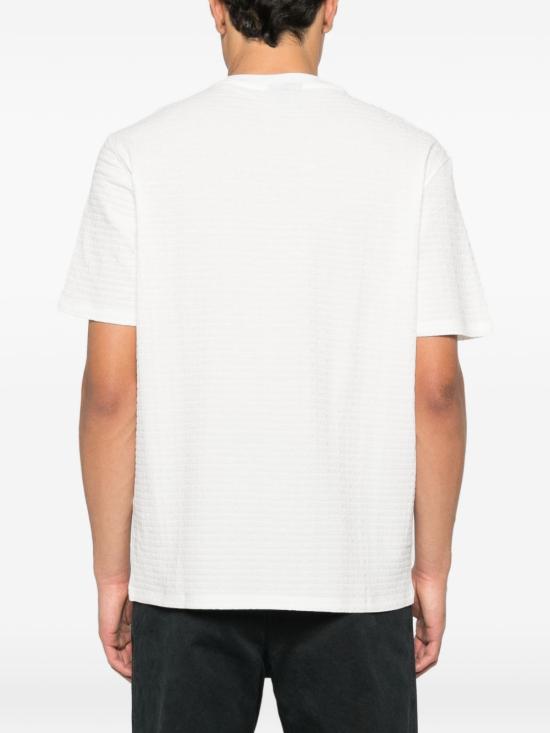 26FW 엠포리오 아르마니 반팔 티셔츠 EM004594AF10762F0185 WHITE - EMPORIO ARMANI