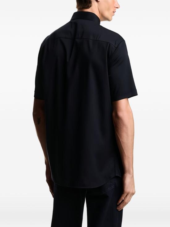 26FW 엠포리오 아르마니 반팔 셔츠 EM005124AF23800UB118 NAVY - EMPORIO ARMANI