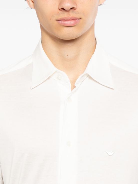 26FW 엠포리오 아르마니 긴팔 셔츠 EM004603AF10017U0003 WHITE - EMPORIO ARMANI