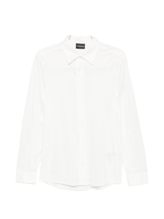 26FW 엠포리오 아르마니 긴팔 셔츠 EM004604AF10017U0003 WHITE