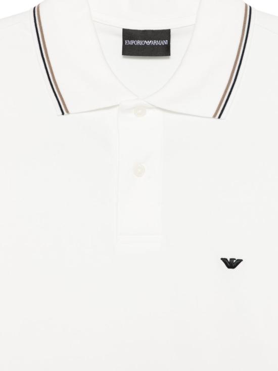 26FW 엠포리오 아르마니 반팔 티셔츠 EM004606AF23090U0003 WHITE - EMPORIO ARMANI