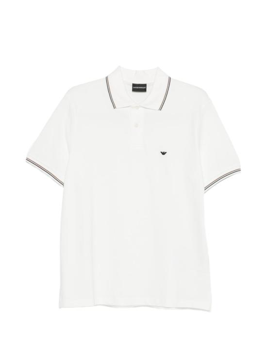 26FW 엠포리오 아르마니 반팔 티셔츠 EM004606AF23090U0003 WHITE