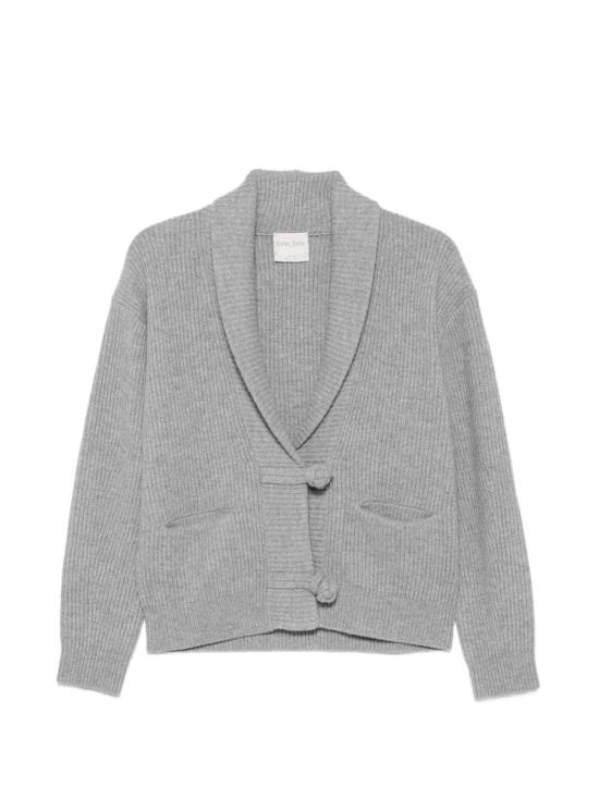 26FW 포르테포르테 스웨터 15142MYKNITCALCEDONIO GREY