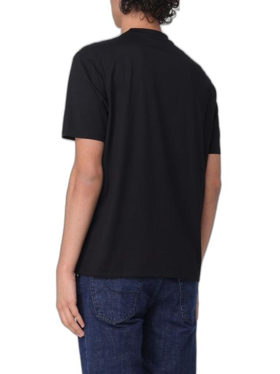 26FW 엠포리오 아르마니 반팔 티셔츠 EM004583AF13669MC540 BLACK - EMPORIO ARMANI