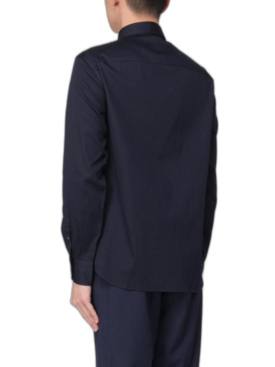 26FW 엠포리오 아르마니 긴팔 셔츠 EM005123AF23800UB118 NAVY - EMPORIO ARMANI