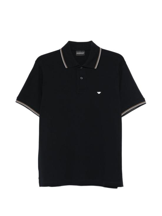 26FW 엠포리오 아르마니 반팔 티셔츠 EM004606AF23090UB118 NAVY