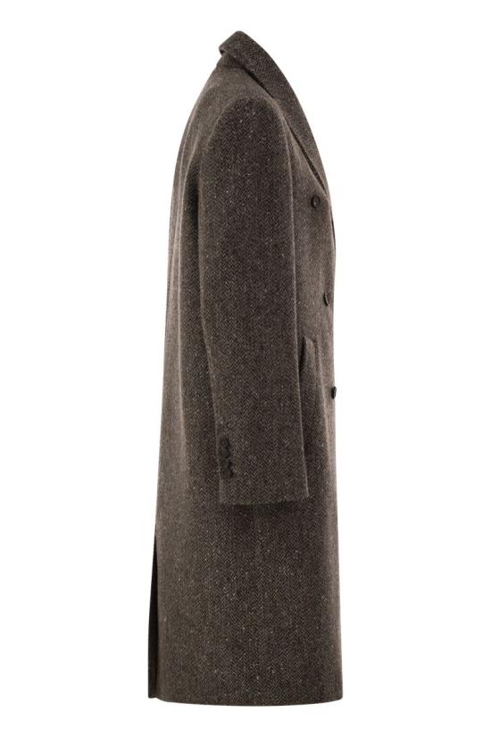 26FW 브루넬로 쿠치넬리 코트 MG5669994 C004 BROWN - BRUNELLO CUCINELLI