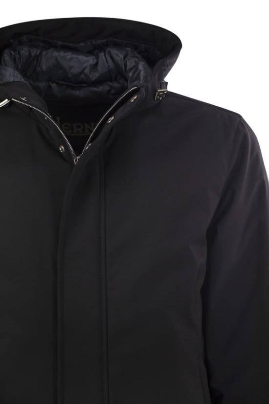 26FW 에르노 숏패딩 PI001364U12650 9210 BLUE - HERNO