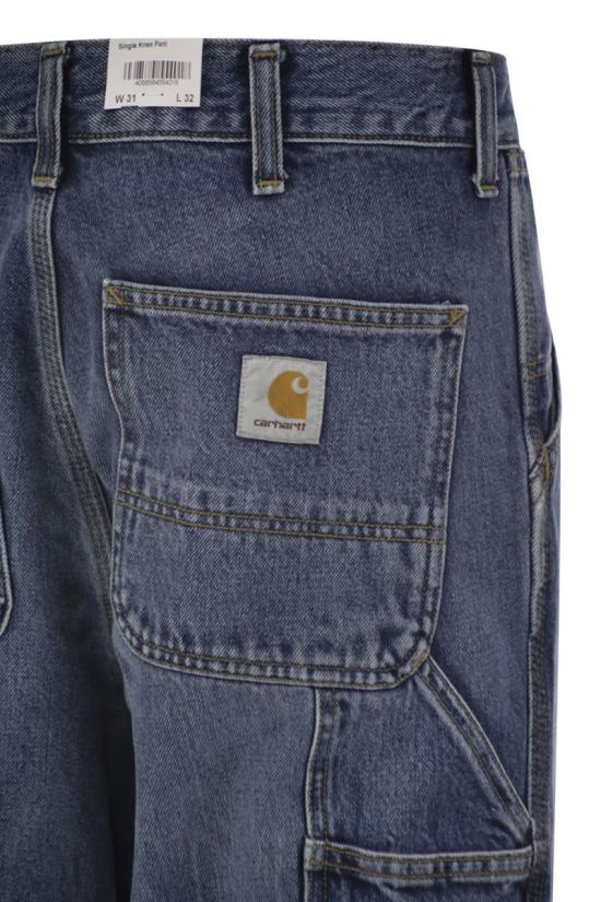 26FW 칼하트 WIP 스미스 데님 싱글 니 팬츠 I032024 017X MEDIUM DENIM - CARHARTT WIP