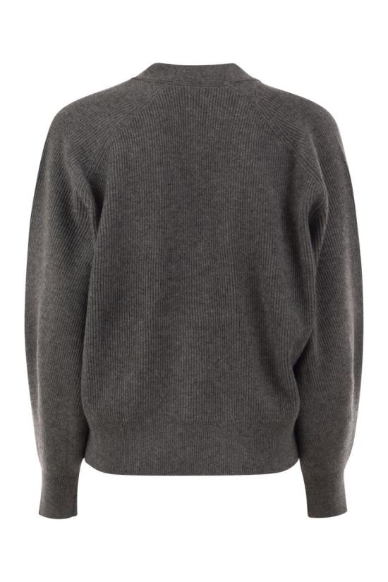 26FW 브루넬로 쿠치넬리 스웨터 M12175406 C079 ANTHRACITE - BRUNELLO CUCINELLI