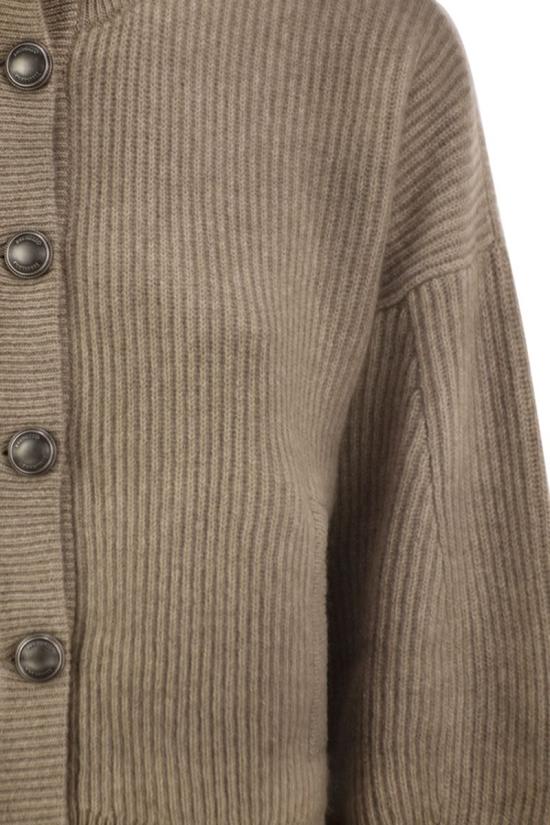 26FW 브루넬로 쿠치넬리 스웨터 M12750806 C077 LIGHT BROWN - BRUNELLO CUCINELLI
